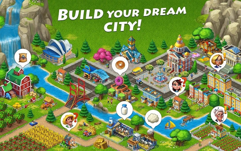 Tải game Township mod apk cho Android  Vô hạn tiền